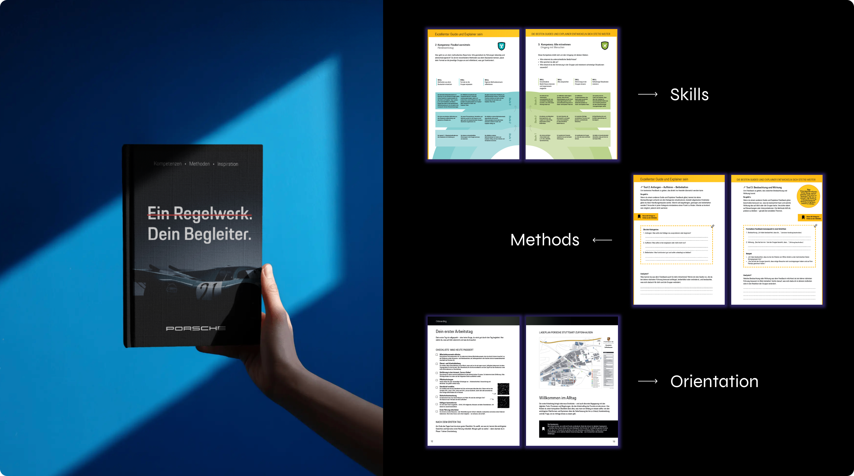 Porsche guide handbook — Ein Regelwerk. Dein Begleiter.